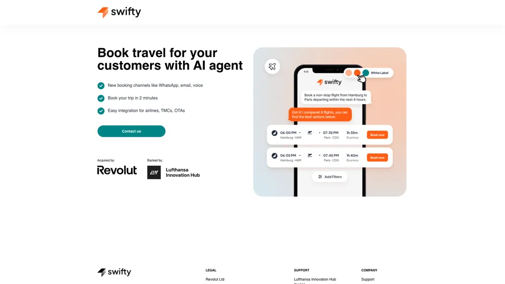 Swifty screenshot