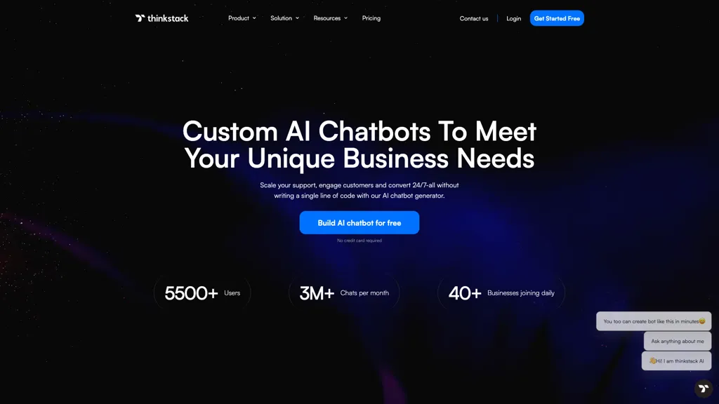 thinkstack.AI screenshot