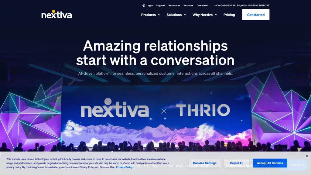 Nextiva screenshot