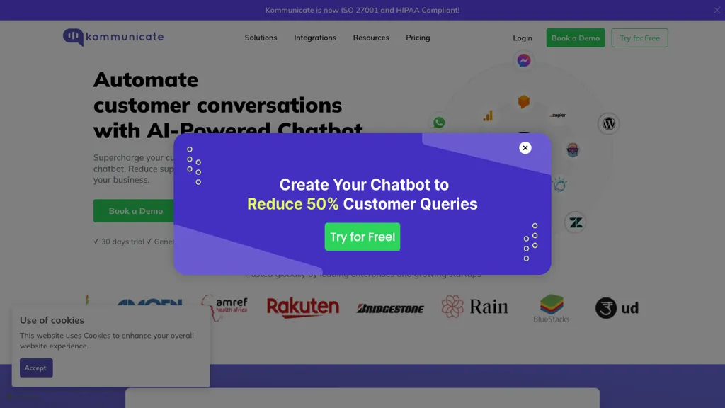 Kommunicate 3.0 screenshot