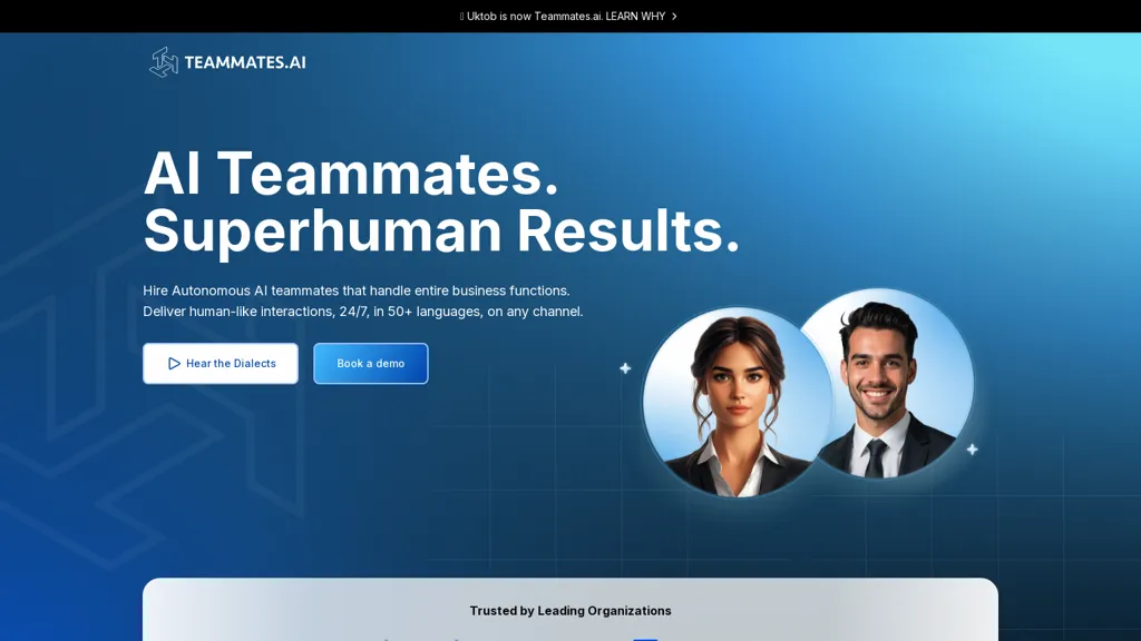 Teammates.ai screenshot
