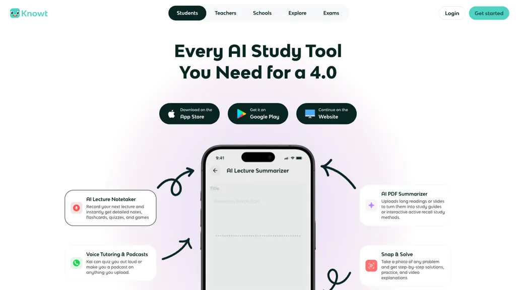 knowt.com screenshot