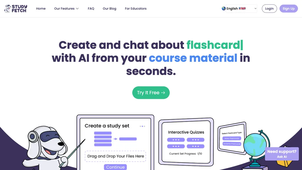 Study Fetch screenshot