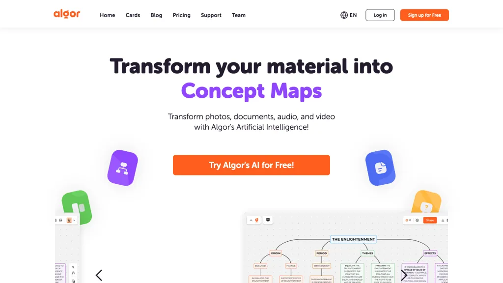 Algor education screenshot