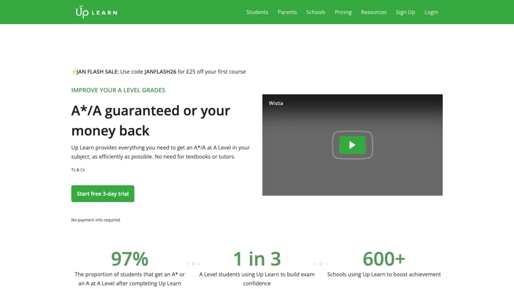 Up Learn screenshot