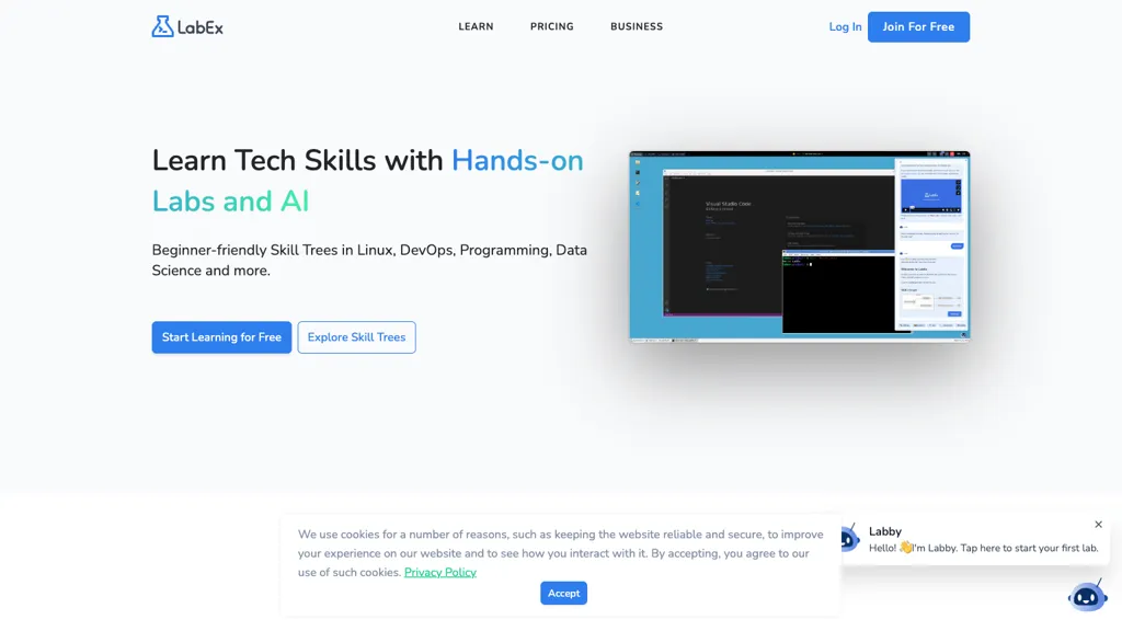 LabEx.io screenshot