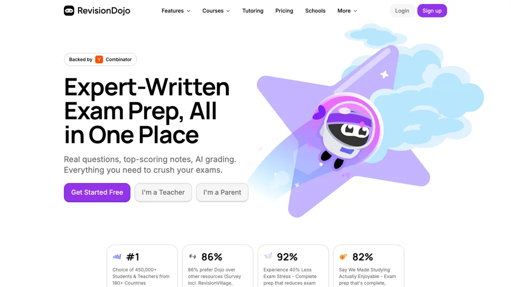 RevisionDojo screenshot