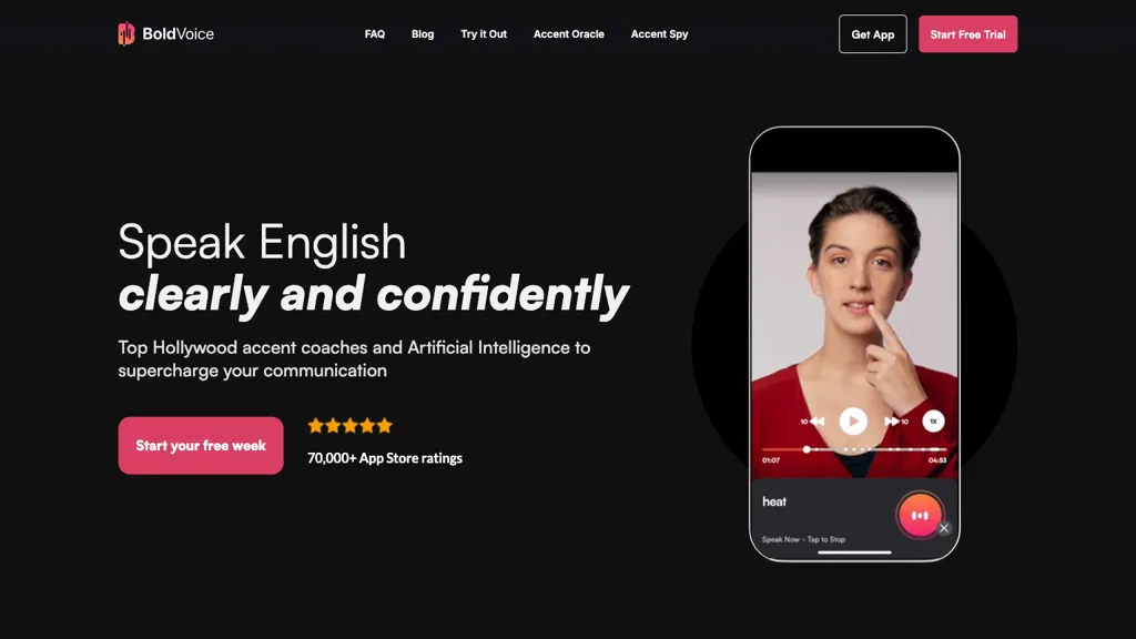 BoldVoice screenshot