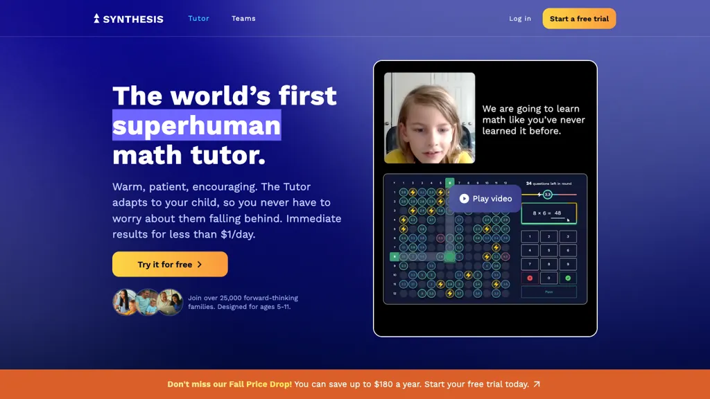 synthesis.com screenshot