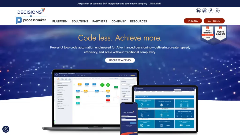 Decisions.com screenshot