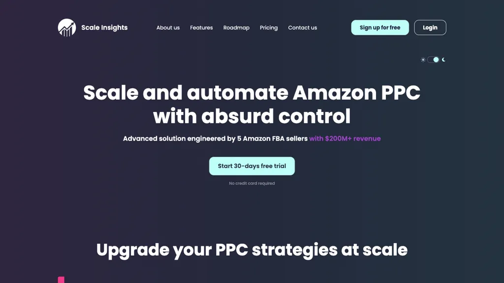Scale Insights™ screenshot