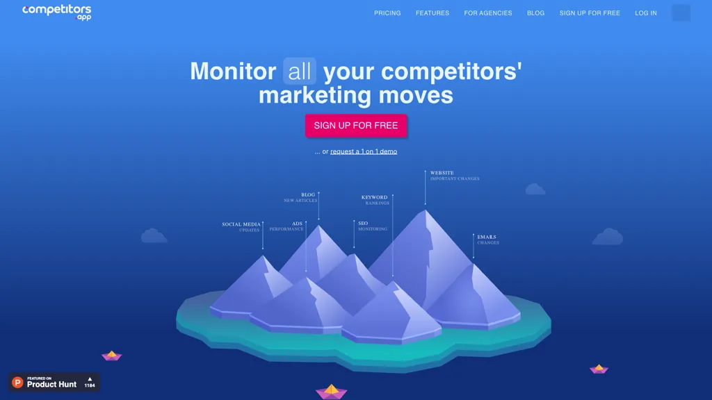 Competitors App screenshot