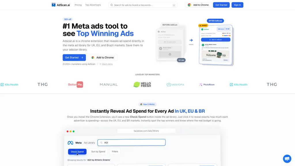 AdScan.ai screenshot