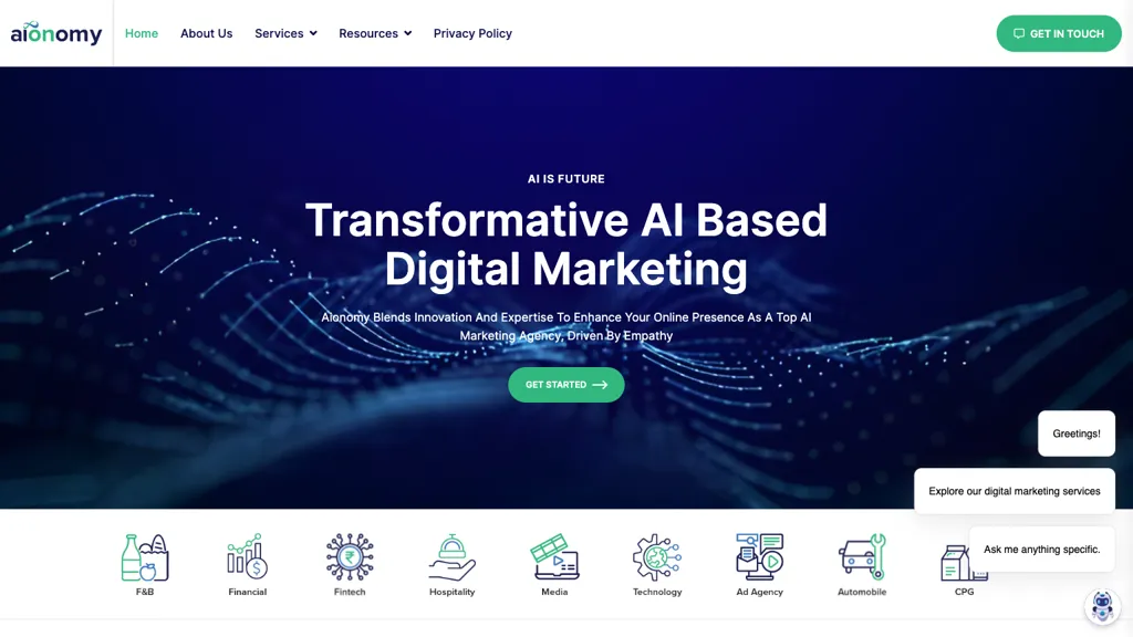 AI-powered Digital Marketing screenshot