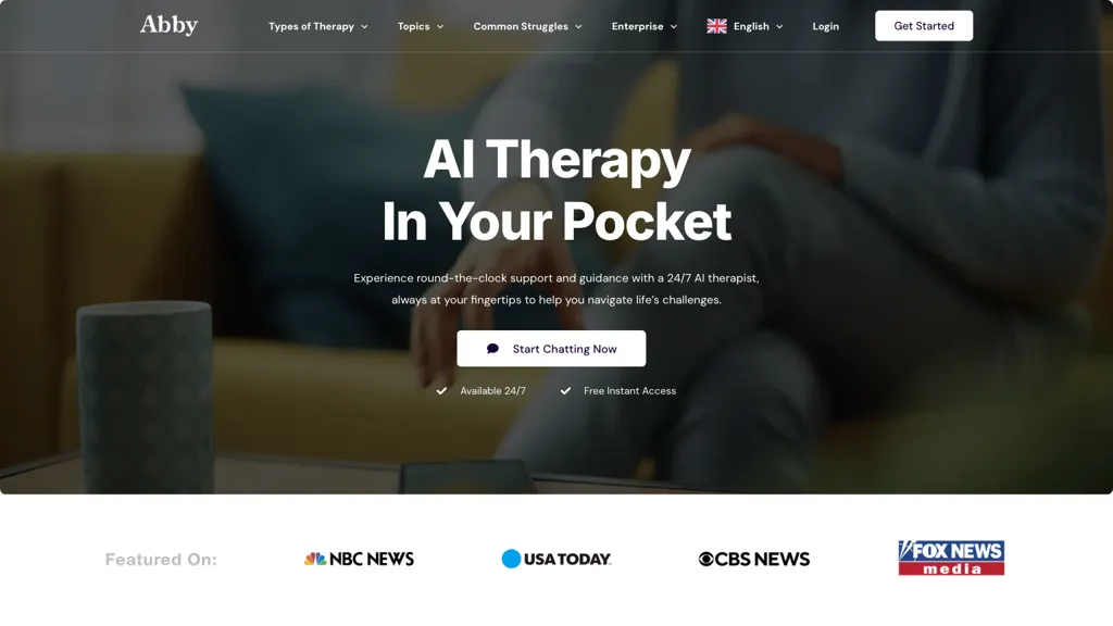 AI Therapy screenshot