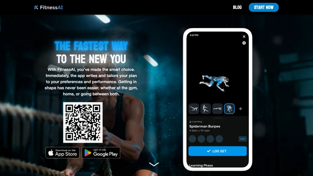 fitnessai.com screenshot