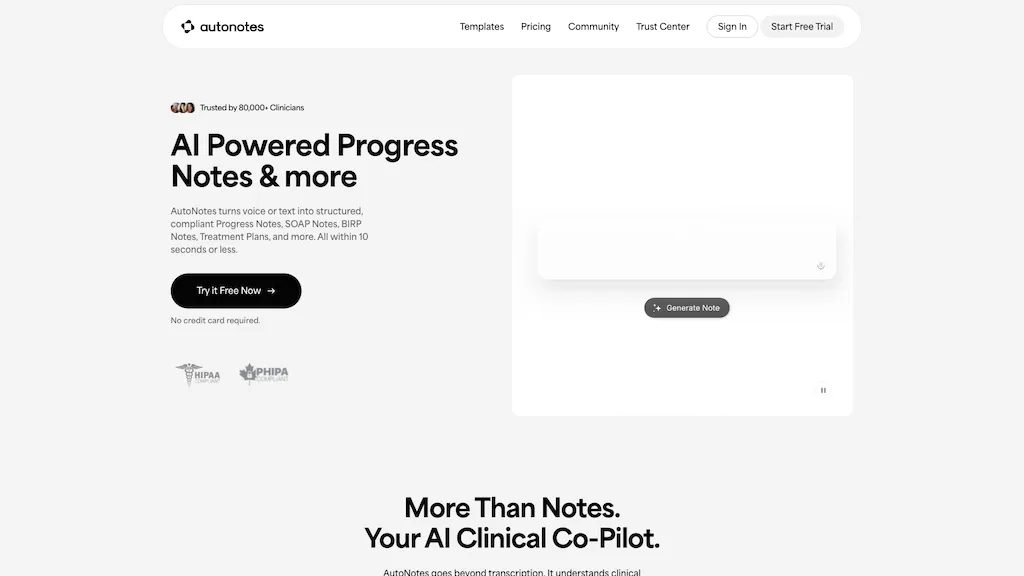 AutoNotes AI screenshot