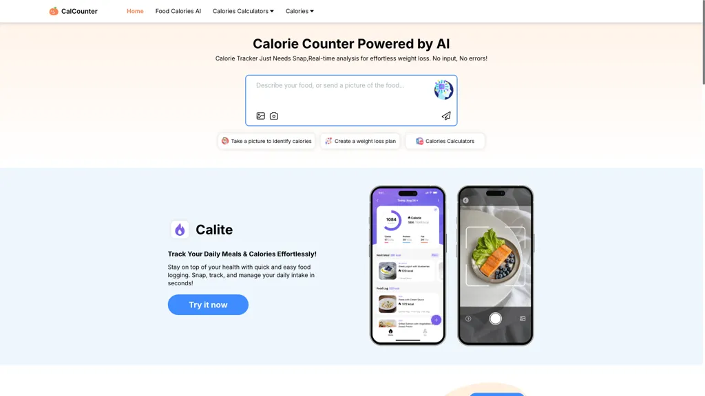 Calorie AI screenshot