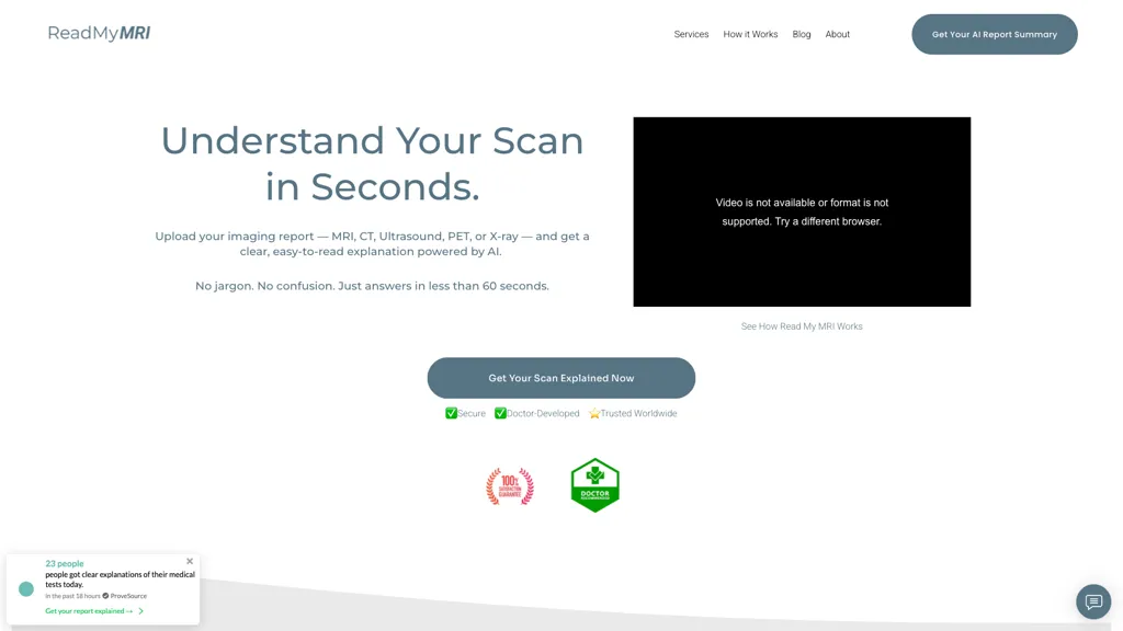 Read My MRI screenshot