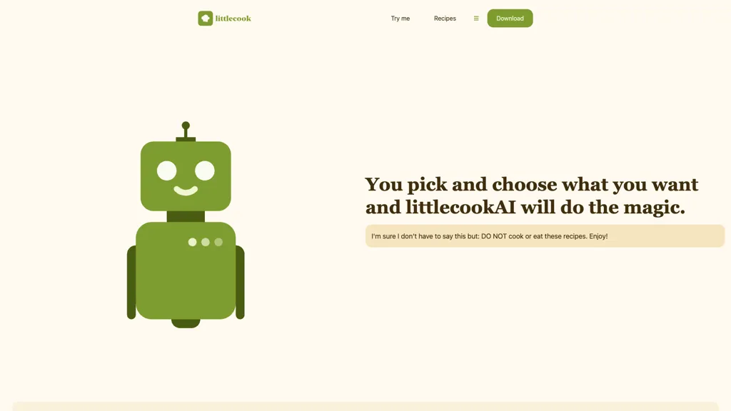 Littlecook screenshot