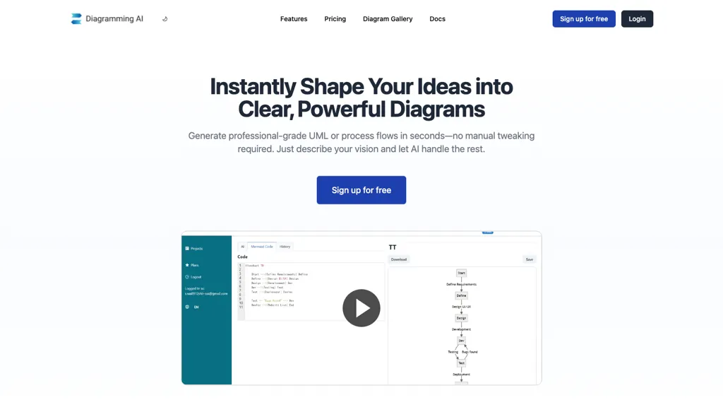 Diagramming screenshot
