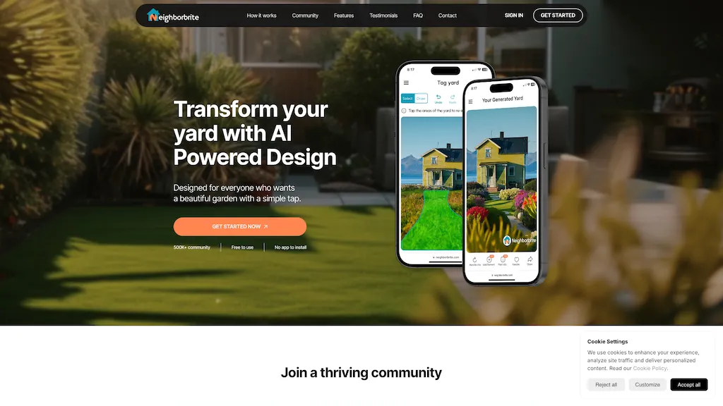 Neighborbrite screenshot