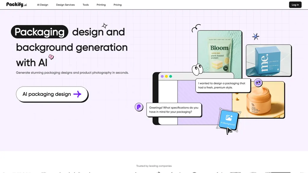Packify.ai screenshot