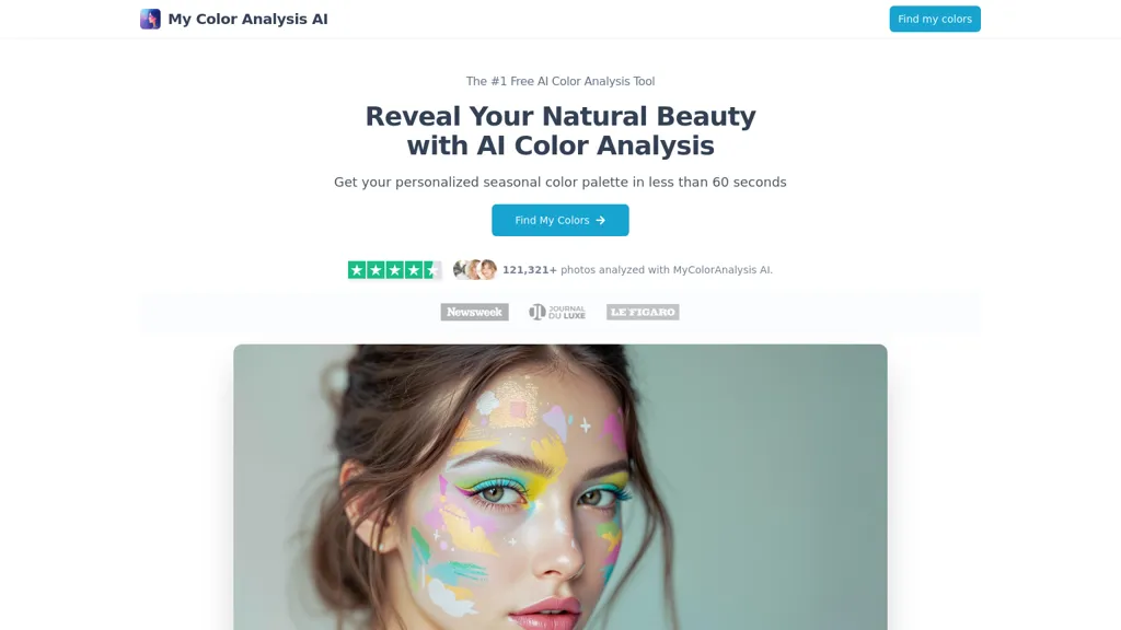 My Color Analysis AI screenshot
