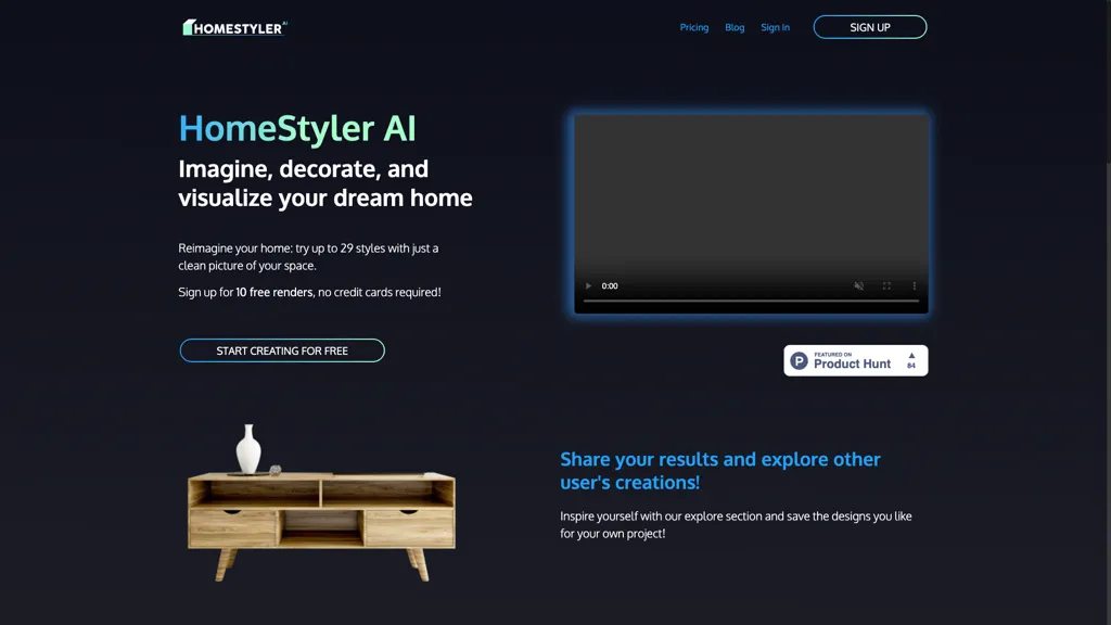 HomestylerAI screenshot
