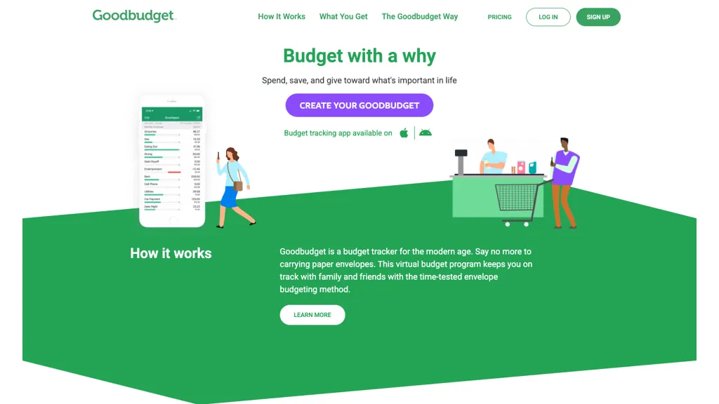 GoodBudget screenshot