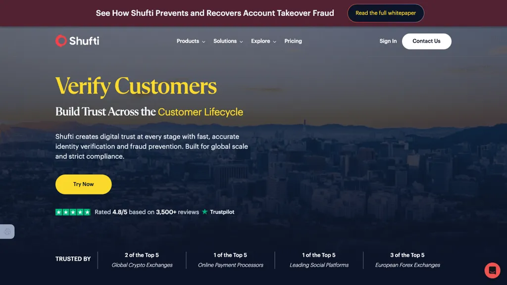 Shufti Pro screenshot