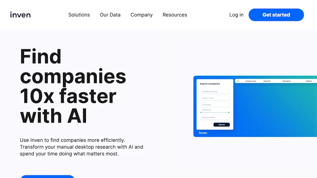 Inven screenshot
