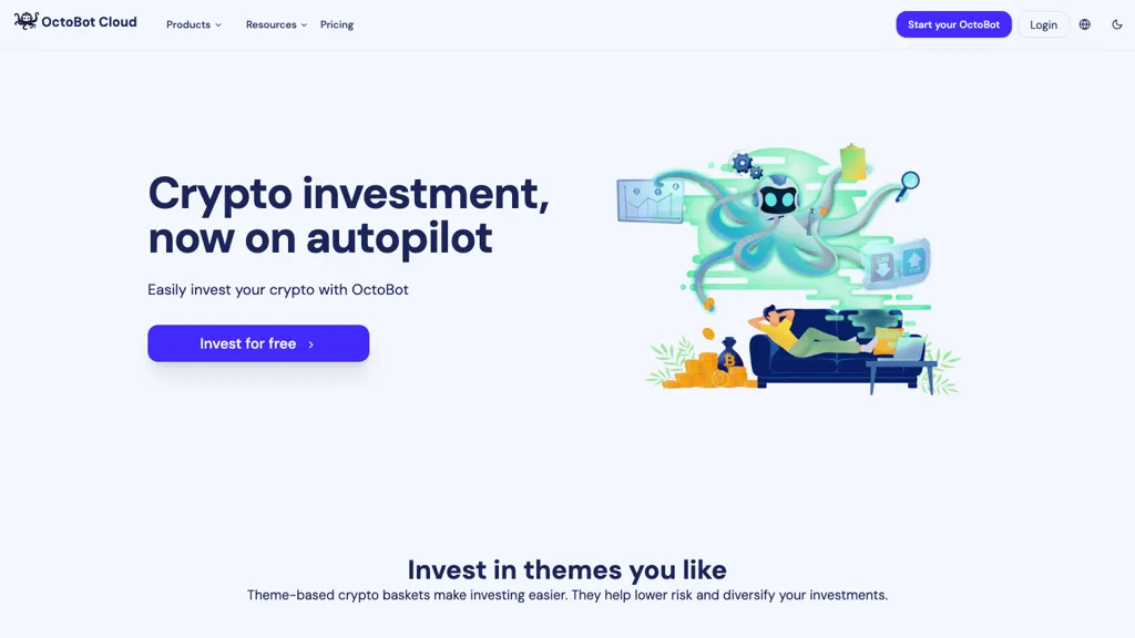 OctoBot screenshot