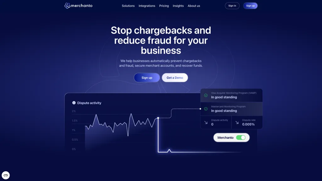 Merchanto screenshot