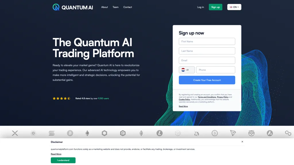 Quantum ai screenshot