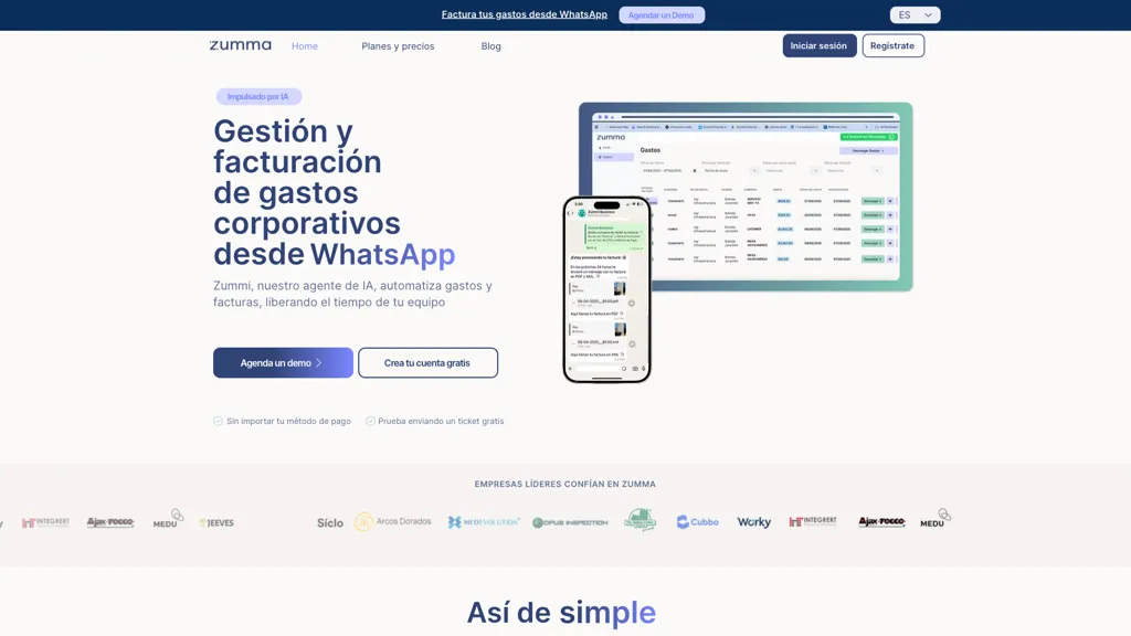 Zumma screenshot