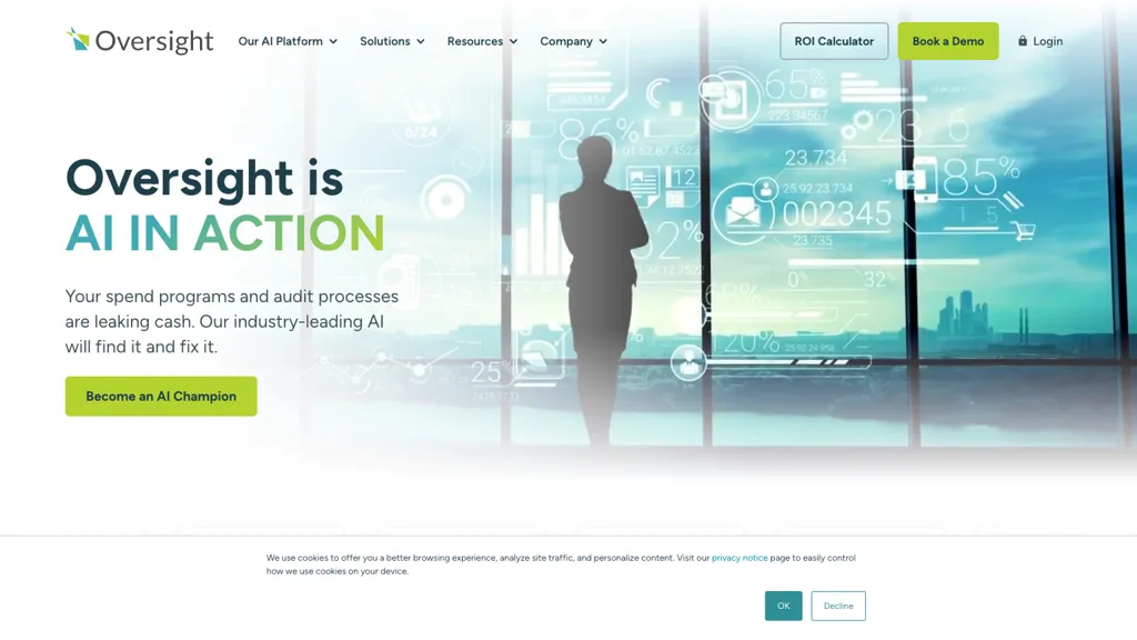 Oversight.com screenshot