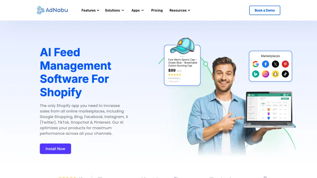 Adnabu 2.0 screenshot