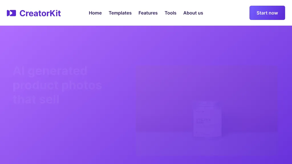 AI Product Photos by CreatorKit screenshot