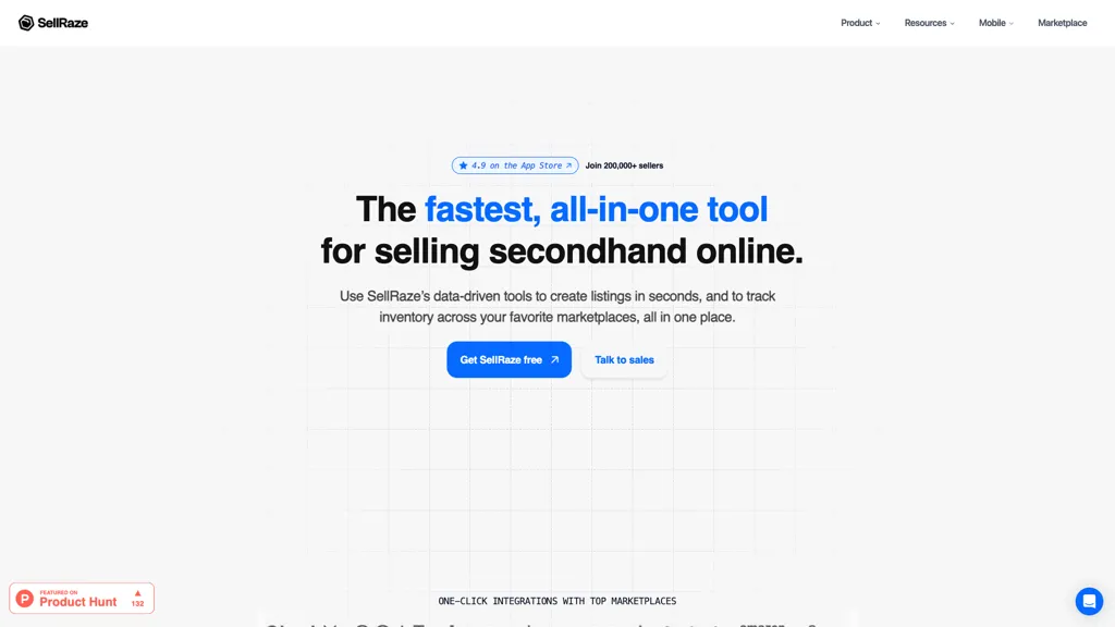 SellRaze screenshot