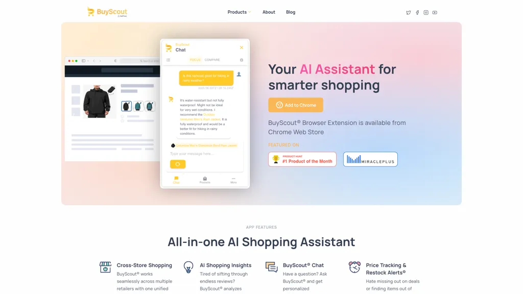 BuyScout screenshot