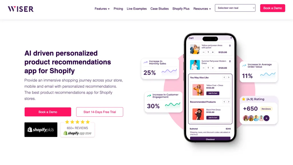 Getwiser.ai screenshot