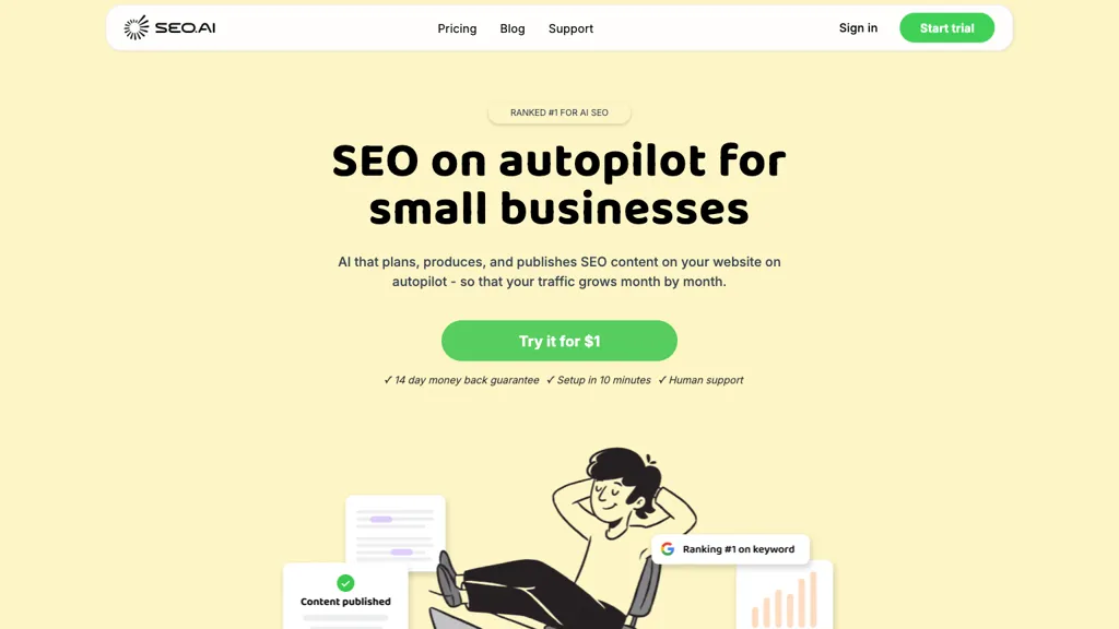 SEO.ai screenshot