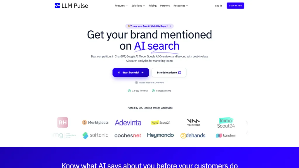 LLM Pulse screenshot