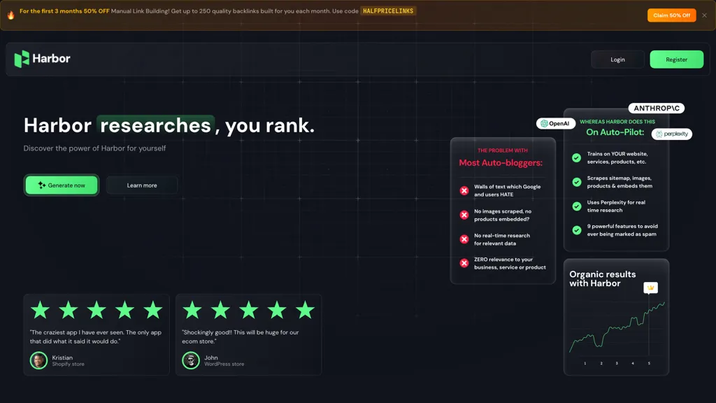 harborseo.ai screenshot
