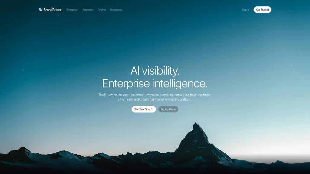 BrandRadar screenshot