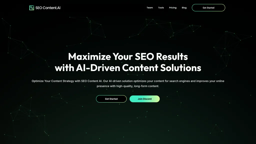 SEO Content AI screenshot