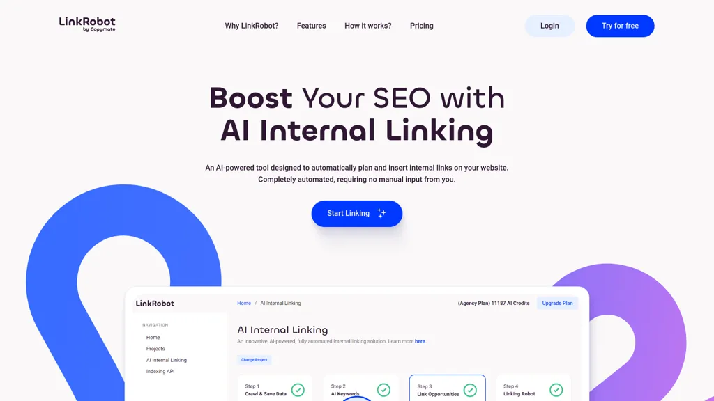 Linkrobot AI screenshot