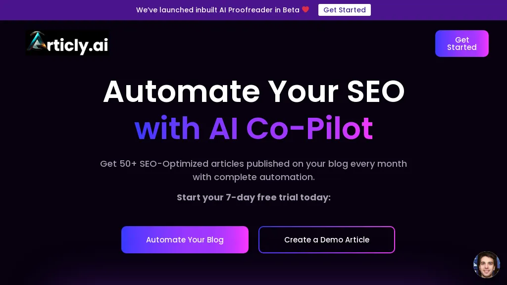 Articly screenshot