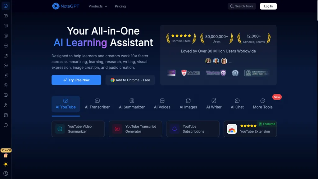 Notegpt screenshot